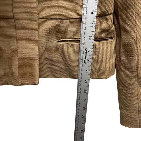 Narciso Rodríguez Brown Wool Blazer Jacket Made in Italy Size 4 - Picture 7 of 8